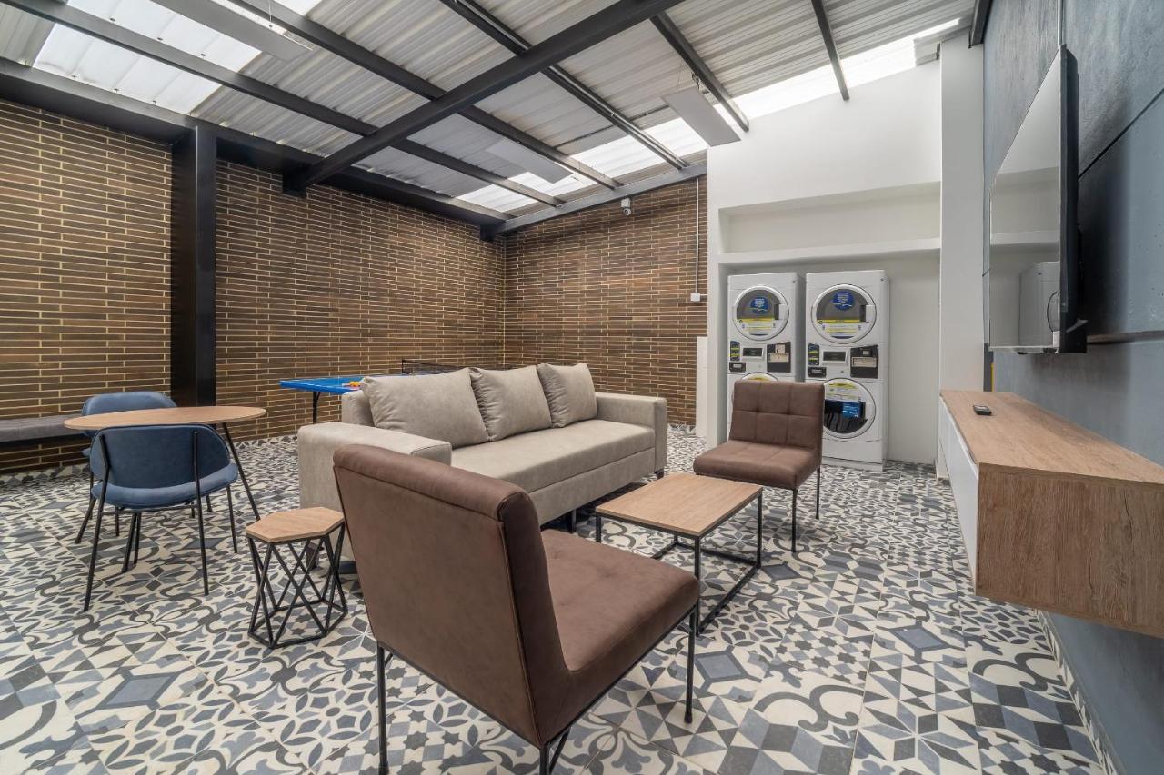 Apartamento Cozy Loft In Parque Virrey Bogotá Exterior foto